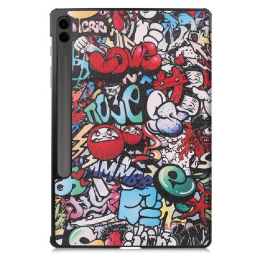 Чехол для планшета BeCover Smart Case Samsung Tab S9 Plus (SM-X810/SM-X816)/S9 FE Plus (SM-X610/SM-X616) 12.4" Graffiti (710377)