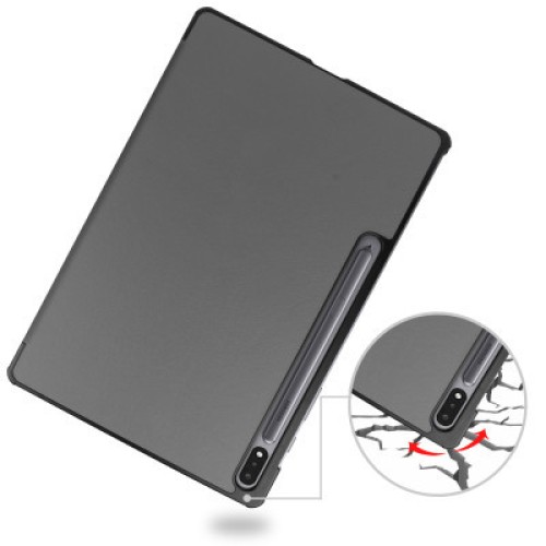 Чехол для планшета BeCover Smart Case Samsung Tab S9 Plus (SM-X810/SM-X816)/S9 FE Plus (SM-X610/SM-X616) 12.4" Gray (710324)