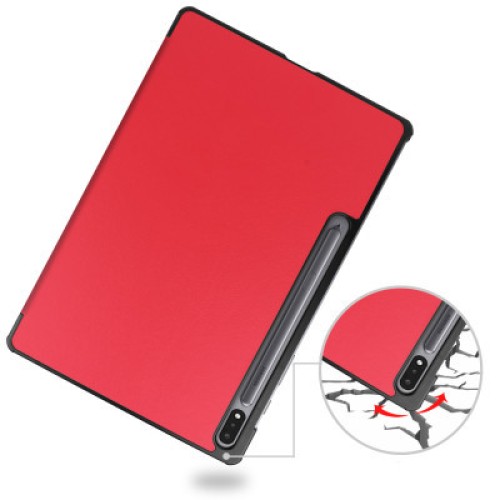 Чехол для планшета BeCover Smart Case Samsung Tab S9 Plus (SM-X810/SM-X816)/S9 FE Plus (SM-X610/SM-X616) 12.4" Red (710325)