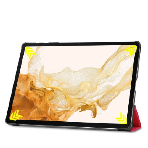 Чехол для планшета BeCover Smart Case Samsung Tab S9 Plus (SM-X810/SM-X816)/S9 FE Plus (SM-X610/SM-X616) 12.4" Red (710325)