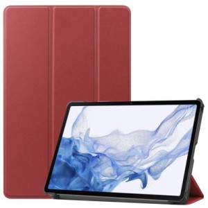 Чехол для планшета BeCover Smart Case Samsung Tab S9 Plus (SM-X810/SM-X816)/S9 FE Plus (SM-X610/SM-X616) 12.4" Red Wine (710372)