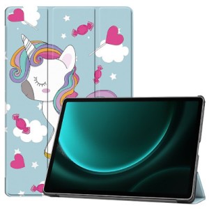 Чохол до планшета BeCover Smart Case Samsung Tab S9 Plus (SM-X810/SM-X816)/S9 FE Plus (SM-X610/SM-X616) 12.4" Unicorn (710385)