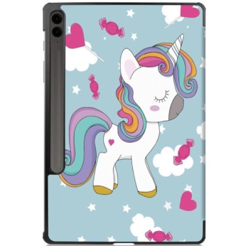 Чехол для планшета BeCover Smart Case Samsung Tab S9 Plus (SM-X810/SM-X816)/S9 FE Plus (SM-X610/SM-X616) 12.4" Unicorn (710385)