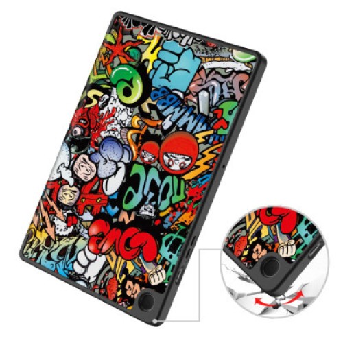 Чехол для планшета BeCover Flexible TPU Mate Samsung Tab A9 Plus SM-X210/SM-X215/SM-X216 11.0" Graffiti (710348)