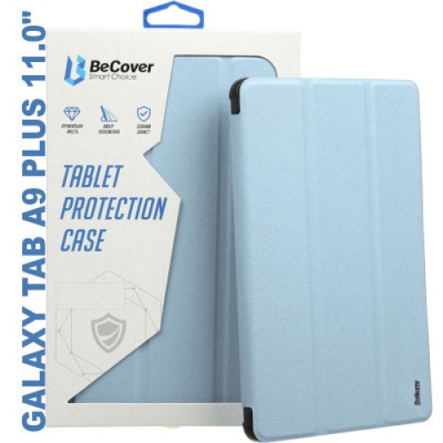 Чехол для планшета BeCover Soft Edge stylus holder Samsung Tab A9 Plus SM-X210/SM-X215/SM-X216 11.0" Light Blue (710369) Чехол для планшета BeCover Soft Edge stylus holder Samsung Tab A9 Plus SM-X210/SM-X215/SM-X216 11.0" Light Blue (710369)