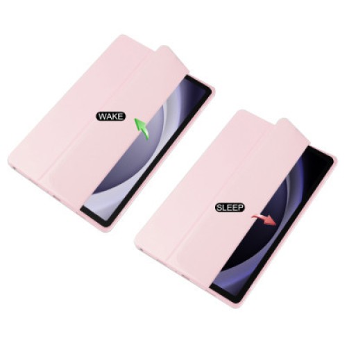 Чехол для планшета BeCover Soft Edge stylus holder Samsung Tab A9 Plus SM-X210/SM-X215/SM-X216 11.0" Pink (710370)