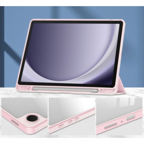 Чехол для планшета BeCover Soft Edge stylus holder Samsung Tab A9 Plus SM-X210/SM-X215/SM-X216 11.0" Pink (710370)