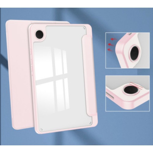 Чехол для планшета BeCover Soft Edge stylus holder Samsung Tab A9 Plus SM-X210/SM-X215/SM-X216 11.0" Pink (710370)