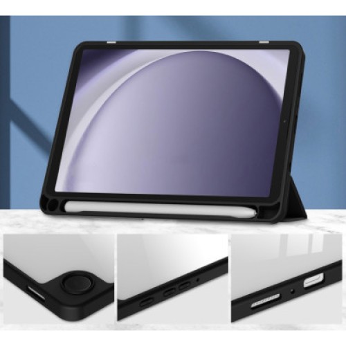 Чехол для планшета BeCover Soft Edge stylus holder Samsung Tab A9 SM-X115 8.7" Black (710355)