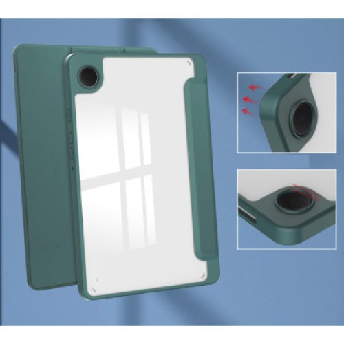 Чехол для планшета BeCover Soft Edge stylus holder Samsung Tab A9 SM-X115 8.7" Dark Green (710357)