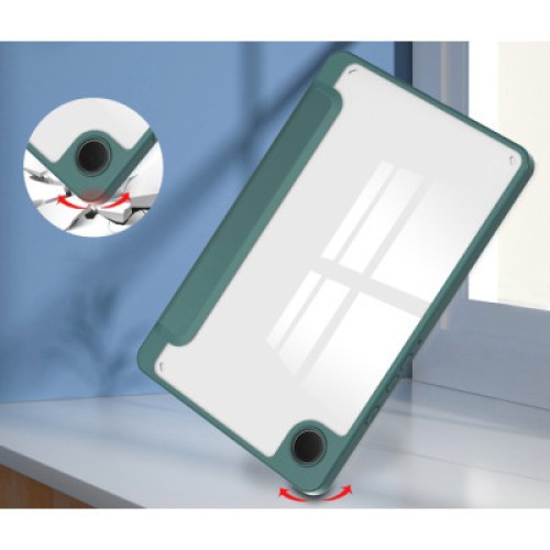 Чехол для планшета BeCover Soft Edge stylus holder Samsung Tab A9 SM-X115 8.7" Dark Green (710357)