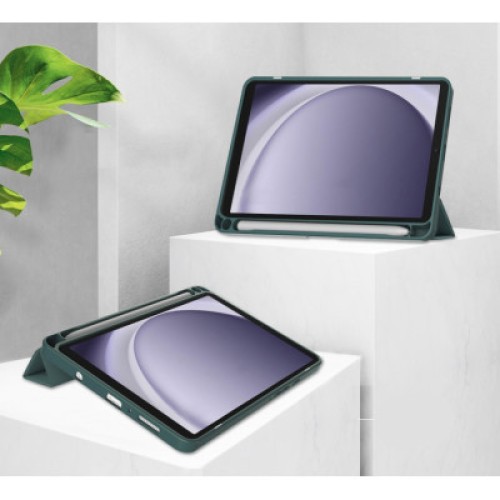 Чехол для планшета BeCover Soft Edge stylus holder Samsung Tab A9 SM-X115 8.7" Dark Green (710357)