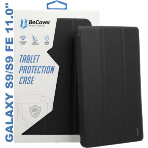 Чехол для планшета BeCover Soft Edge stylus holder Samsung Tab S9 (SM-X710/SM-X716)/S9 FE (SM-X510/SM-X516B) 11.0" Black (710438)
