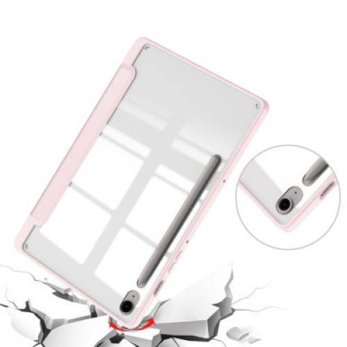 Чехол для планшета BeCover Soft Edge stylus holder Samsung Tab S9 (SM-X710/SM-X716)/S9 FE (SM-X510/SM-X516B) 11.0" Pink (710442)