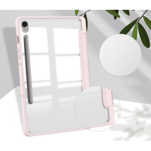 Чехол для планшета BeCover Soft Edge stylus holder Samsung Tab S9 (SM-X710/SM-X716)/S9 FE (SM-X510/SM-X516B) 11.0" Pink (710442)