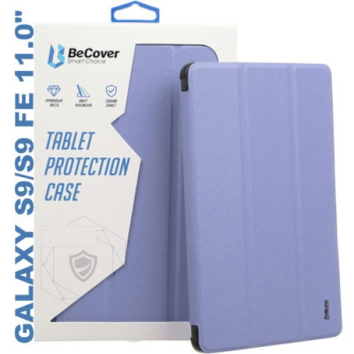 Чехол для планшета BeCover Soft Edge stylus holder Samsung Tab S9 (SM-X710/SM-X716)/S9 FE (SM-X510/SM-X516B) 11.0" Purple (710443) Чехол для планшета BeCover Soft Edge stylus holder Samsung Tab S9 (SM-X710/SM-X716)/S9 FE (SM-X510/SM-X516B) 11.0" Purple (710443)