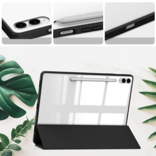 Чехол для планшета BeCover Soft Edge stylus holder Samsung Tab S9 Plus (SM-X810/SM-X816)/S9 FE Plus (SM-X610/SM-X616) 12.4" (710404)