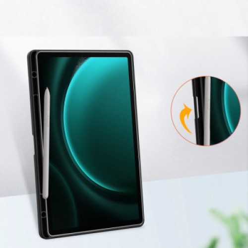 Чехол для планшета BeCover Soft Edge stylus holder Samsung Tab S9 Plus (SM-X810/SM-X816)/S9 FE Plus (SM-X610/SM-X616) 12.4" (710404)