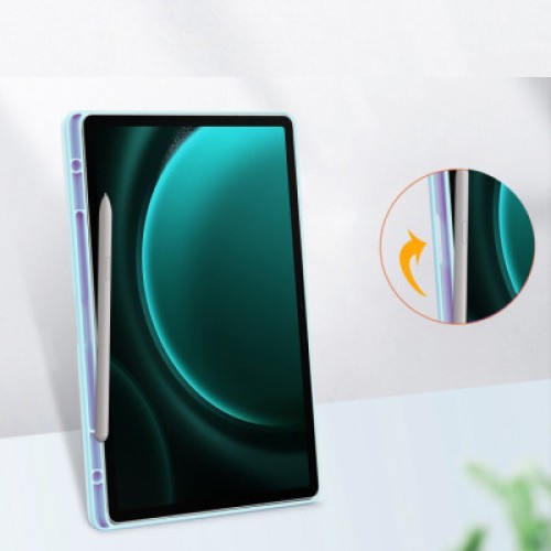 Чехол для планшета BeCover Soft Edge stylus holder Samsung Tab S9 Plus (SM-X810/SM-X816)/S9 FE Plus (SM-X610/SM-X616) 12.4" (710407)