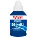Чернила WWM Canon GI-40 для G5040/G6040 190г Cyan (KeyLock) (G40C)