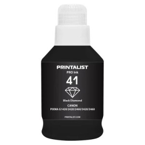 Чернила Printalist Canon GI-41 для Pixma G2420/3420 190г Black Pigm. (PL41BP)