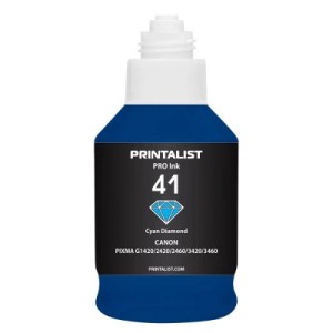 Чернила Printalist Canon GI-41 для Pixma G2420/3420 190г Cyan (PL41C)