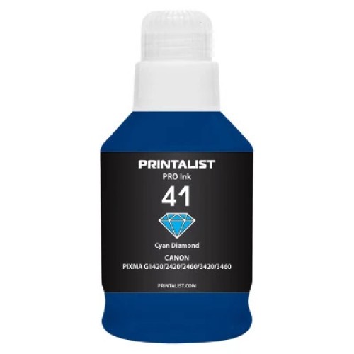 Чернила Printalist Canon GI-41 для Pixma G2420/3420 190г Cyan (PL41C)