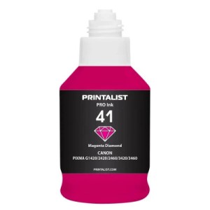 Чернила Printalist Canon GI-41 для Pixma G2420/3420 190г Magenta (PL41M)