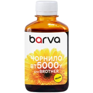 Чорнило Barva Brother BT5000 180 мл Y (BBT5000Y-756)