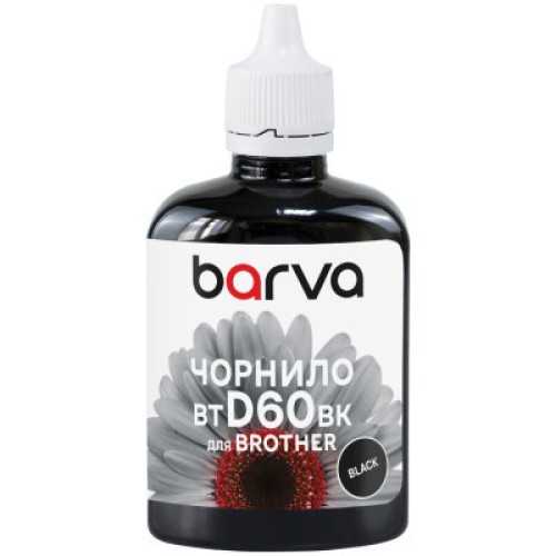 Чернила Barva Brother BTD60BK 100 мл (BBTD60-743)