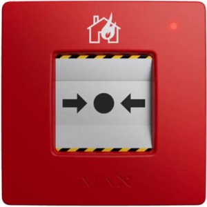 Тревожная кнопка Ajax Manual Call Point RED