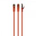 Патч-корд 0.25м S/FTP Cat 6A CU LSZH orange Cablexpert (PP6A-LSZHCU-O-0.25M)