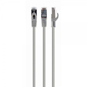 Патч-корд 25м S/FTP Cat 6A CU LSZH gray Cablexpert (PP6A-LSZHCU-25M)