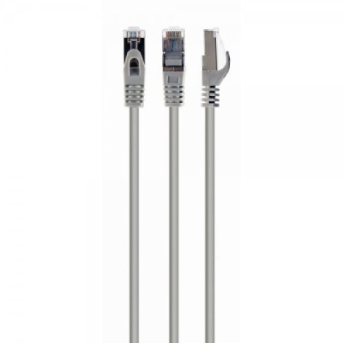 Патч-корд 25м S/FTP Cat 6A CU LSZH gray Cablexpert (PP6A-LSZHCU-25M)