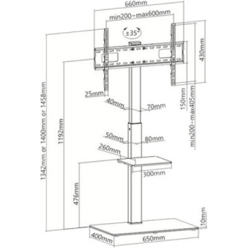 Кронштейн HiSmart HS081218