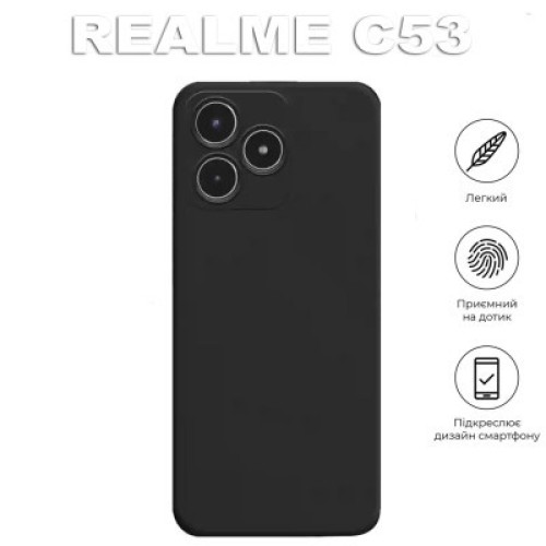 Чехол для мобильного телефона BeCover Realme C53Black (710386)