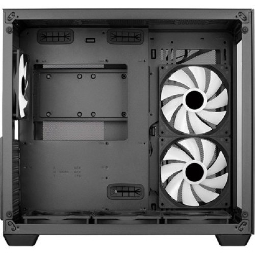 Корпус AeroCool Dryft-G-BK-v2 (ACCM-ES01163.11) Корпус AeroCool Dryft-G-BK-v2 (ACCM-ES01163.11)