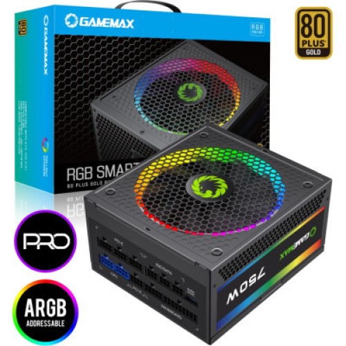 Блок питания Gamemax 750W (RGB-750 PRO)