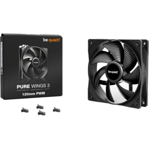 Кулер для корпуса Be quiet! PURE WINGS 3 120mm PWM (BL105)