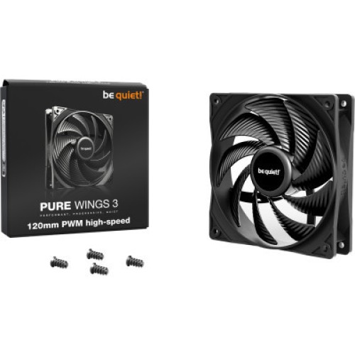 Кулер для корпуса Be quiet! PURE WINGS 3 120mm PWM high-speed (BL106)