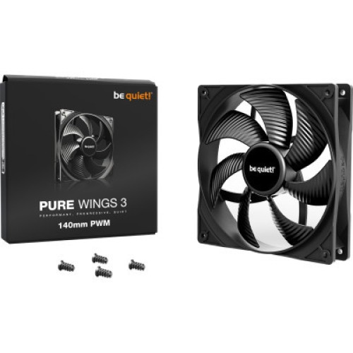 Кулер для корпуса Be quiet! PURE WINGS 3 140mm PWM (BL108)