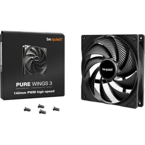 Кулер для корпуса Be quiet! PURE WINGS 3 140mm PWM high-speed (BL109)