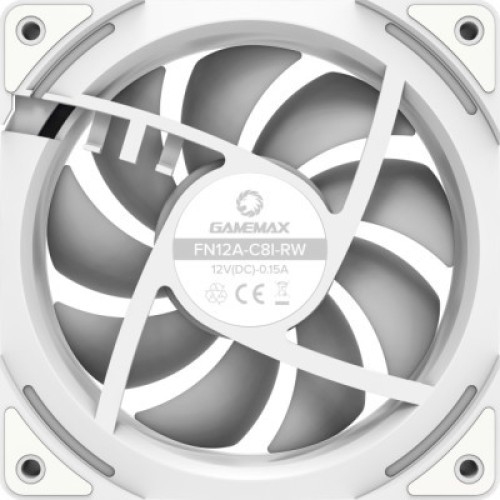 Кулер для корпуса Gamemax KF300R WH