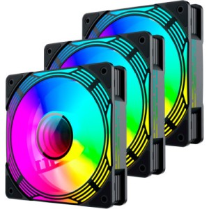 Кулер для корпуса Gamemax KF300 BK