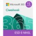 Офисное приложение Microsoft 365 Family 32/64 AllLngSub PKLic 15 місяців Online CEE Конверт (6GQ-01404-ESD)
