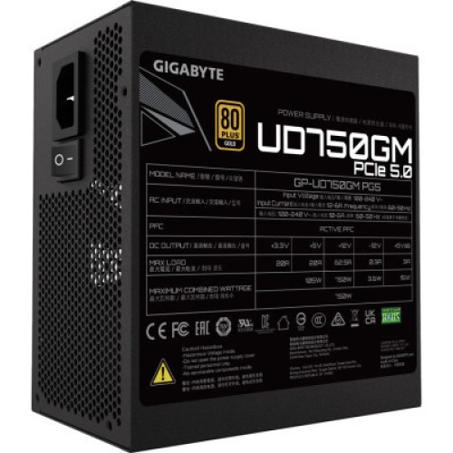 Блок питания GIGABYTE 750W (GP-UD750GM PG5)