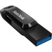 USB флеш накопитель SanDisk 512GB Ultra Dual Go Black USB/Type-C (SDDDC3-512G-G46)