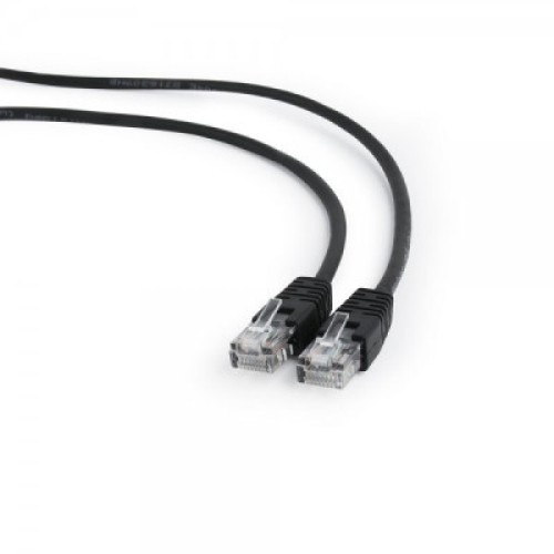 Патч-корд 10м UTP cat 5e CCA black Cablexpert (PP12-10M/BK)