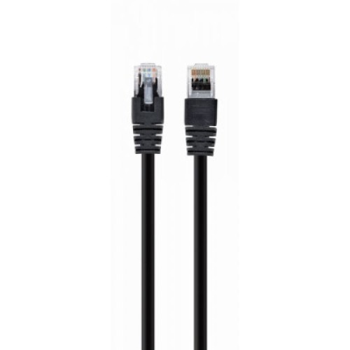 Патч-корд 10м UTP cat 5e CCA black Cablexpert (PP12-10M/BK)