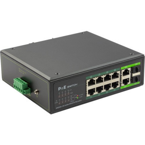 Коммутатор сетевой PowerPlant POE802PRO